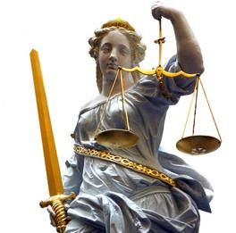 vrouwe justitia
